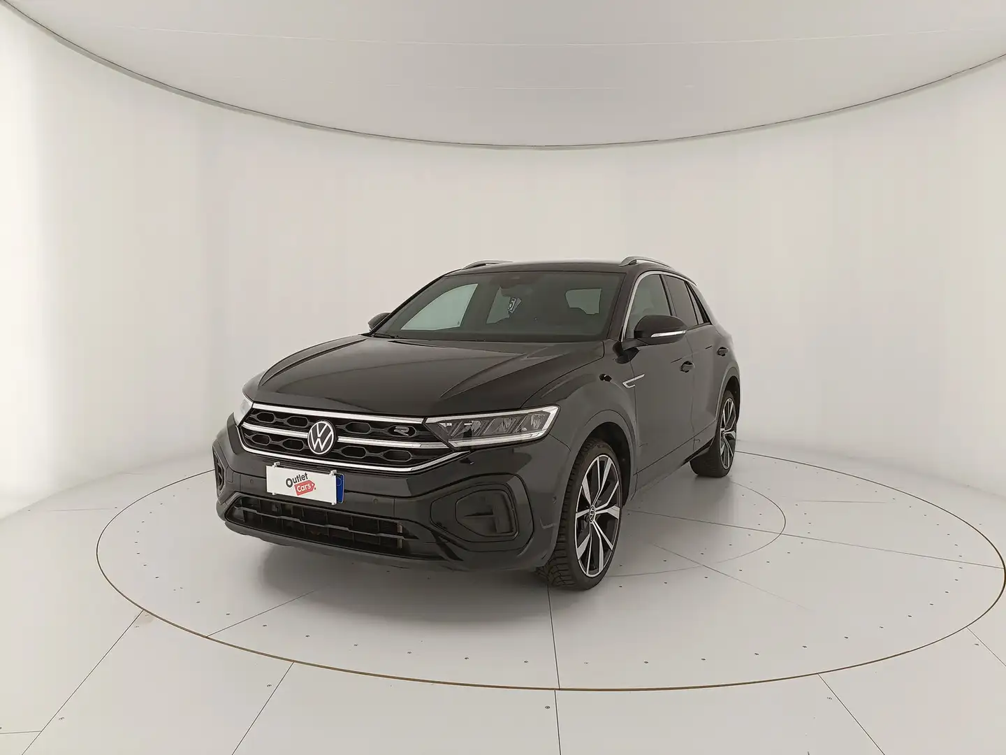 Volkswagen T-Roc 1.5 tsi r-line dsg Negro - 1