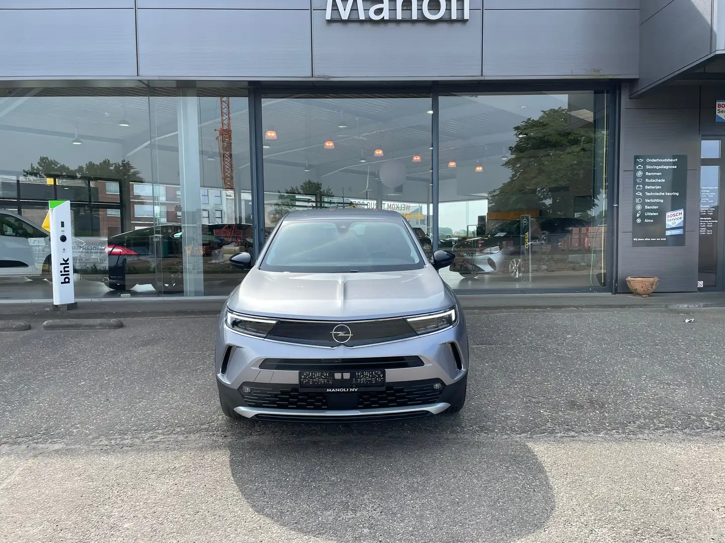 Opel Mokka 1.2 Turbo Elegance S/S Grijs - 1