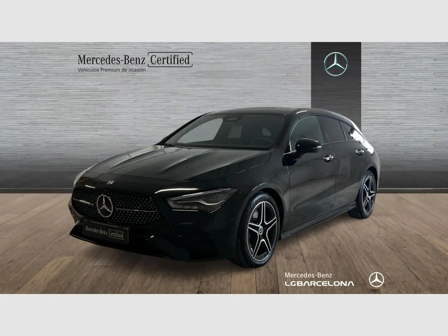 Mercedes-Benz CLA 200 d SB AMG Line Zwart - 1
