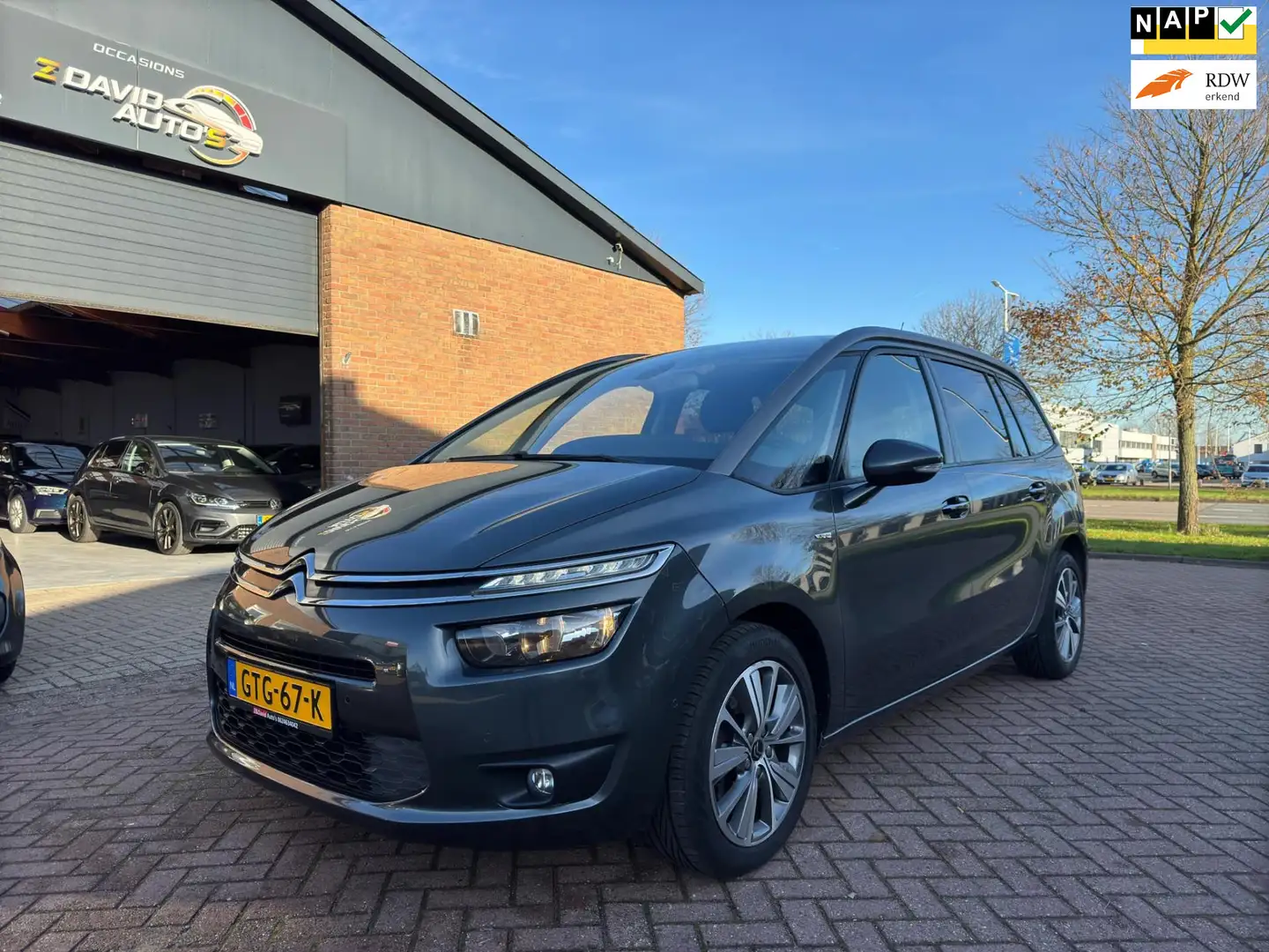 Citroen Grand C4 Picasso 1.6 THP Exclusive 7Per Grigio - 1