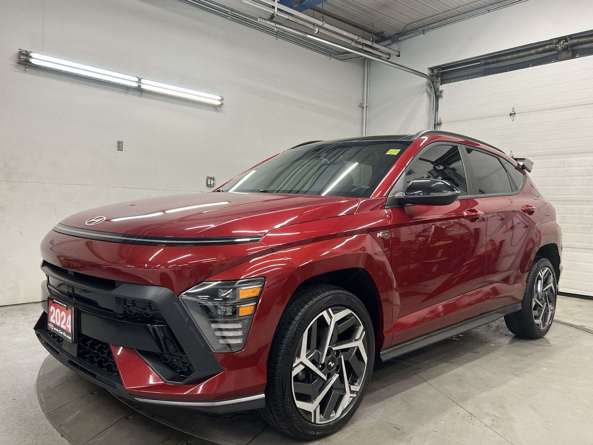 Red 2024 Hyundai Kona SUV / Crossover All-Wheel Drive Automatic