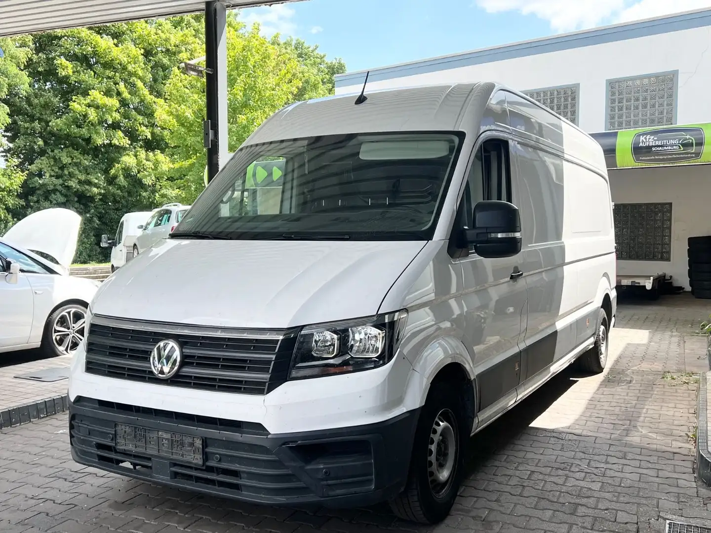 Volkswagen Crafter Kasten Kasten 35 lang Hochdach FWD/Klima Weiß - 2