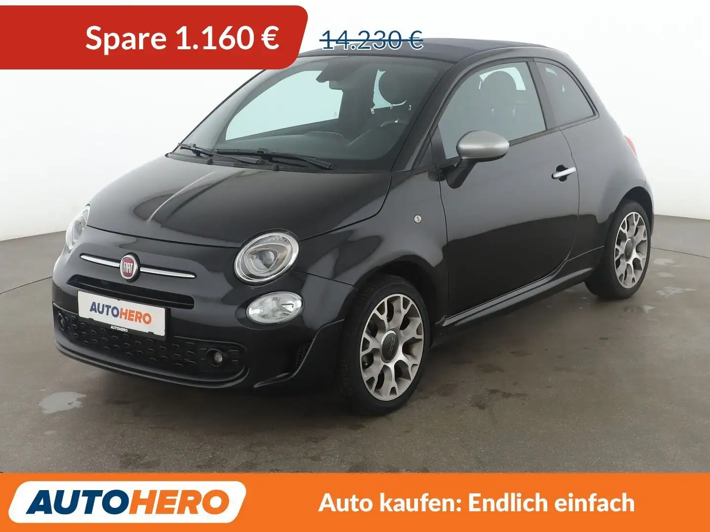 Fiat 500C 1.0 Mild-Hybrid Rockstar*PDC*KLIMA*TEMPO* Noir - 1