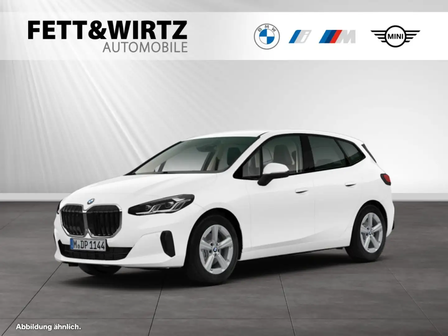 BMW 216 i Active Tourer Aut.|ParkingAssistant|17"LMR Weiß - 1