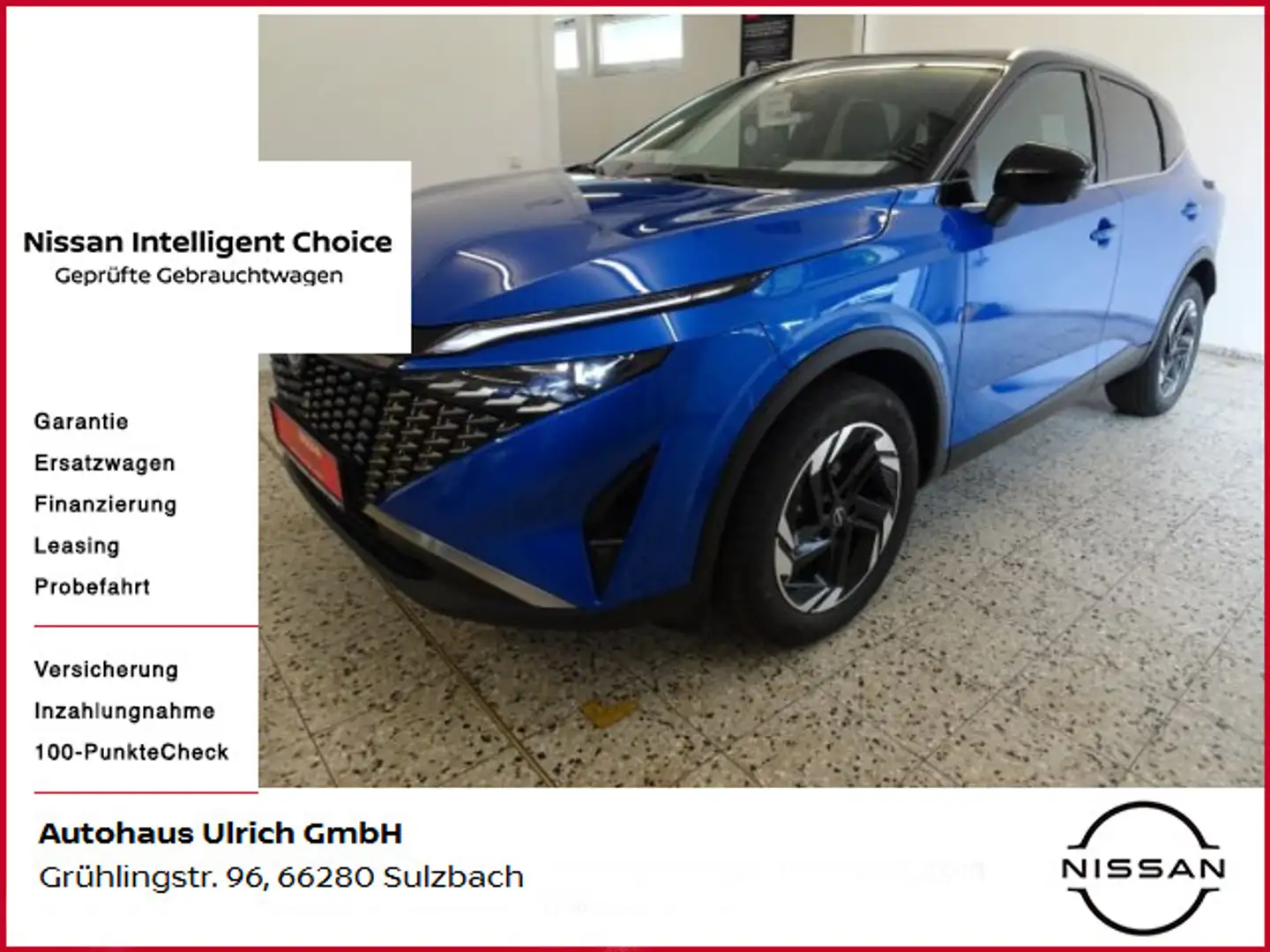 Nissan Qashqai N-Connecta AUTOMATIK Blau - 1