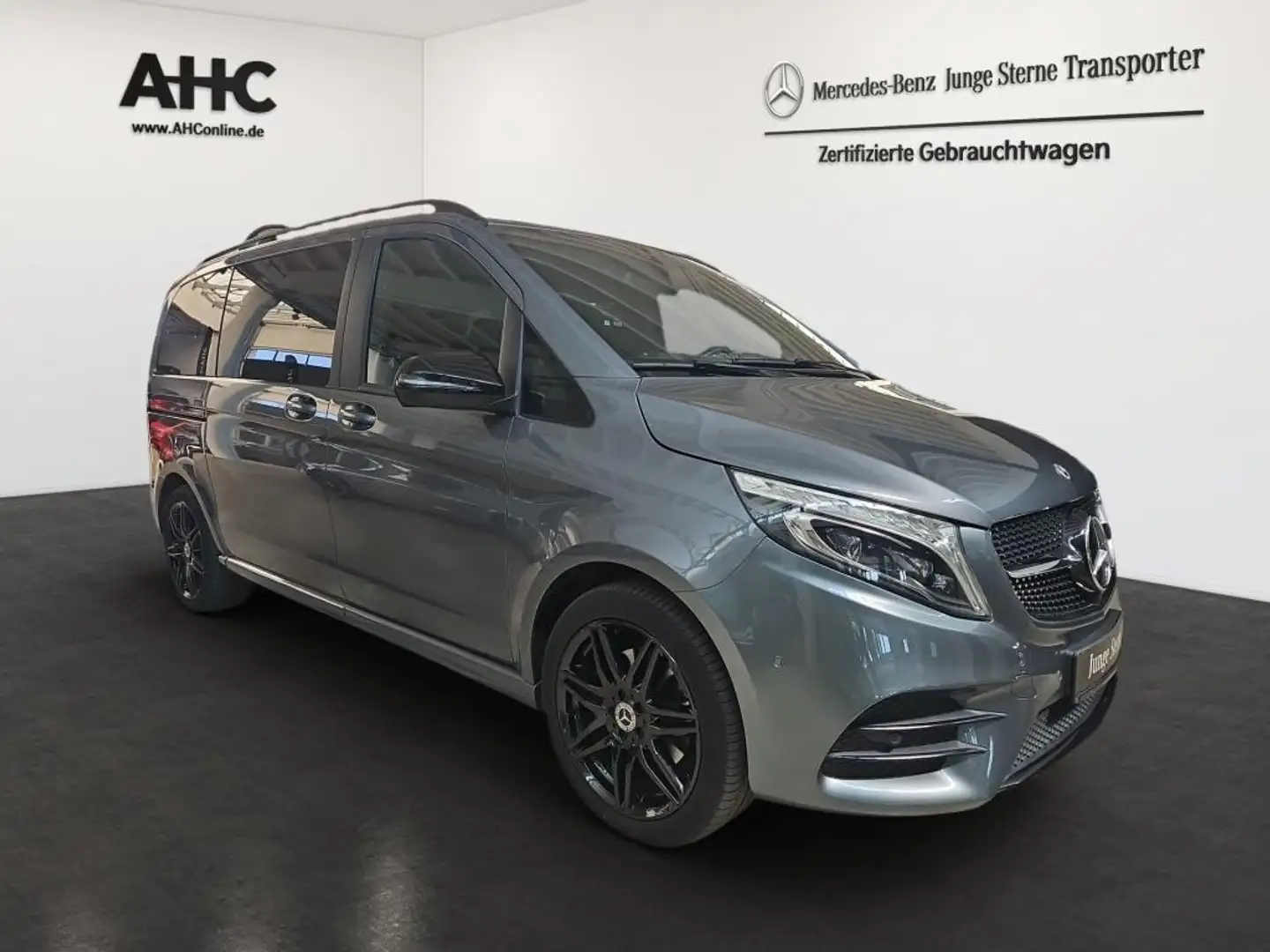 Mercedes-Benz V 250 ED kompakt AMG 8 Sitze Night AHK DISTRONIC Grau - 2