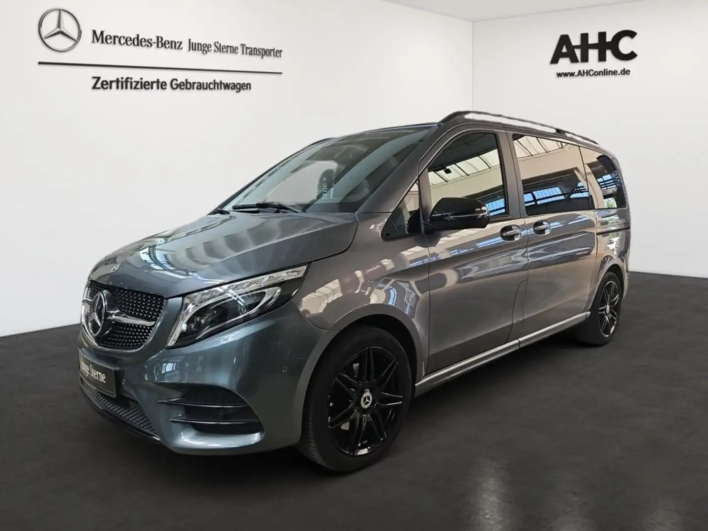 Mercedes-Benz V 250 ED kompakt AMG 8 Sitze Night AHK DISTRONIC Grau - 1