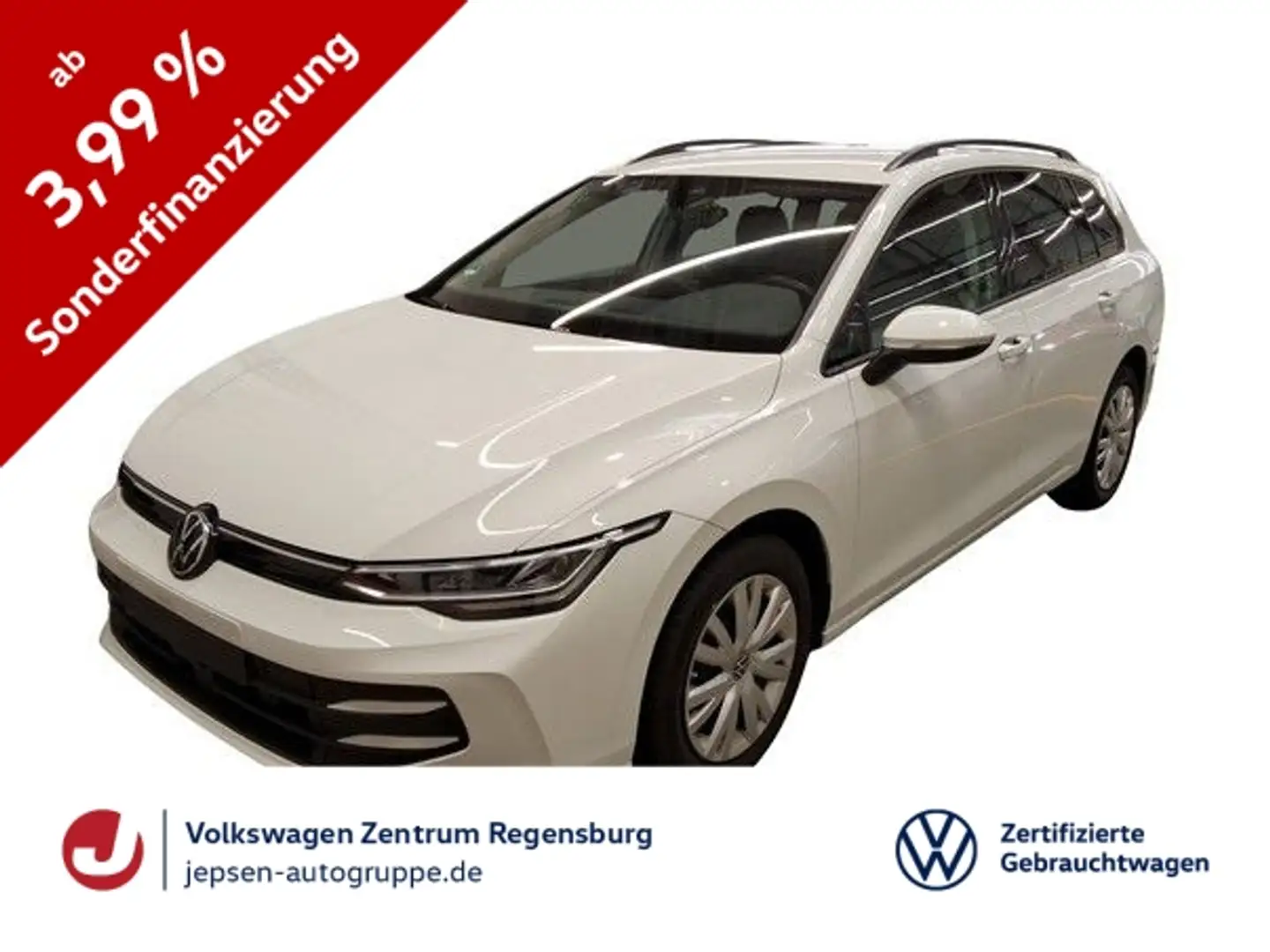 Volkswagen Golf Variant Life 1.5 TSI ACC KlimaA LED SHZ Navi Weiß - 1
