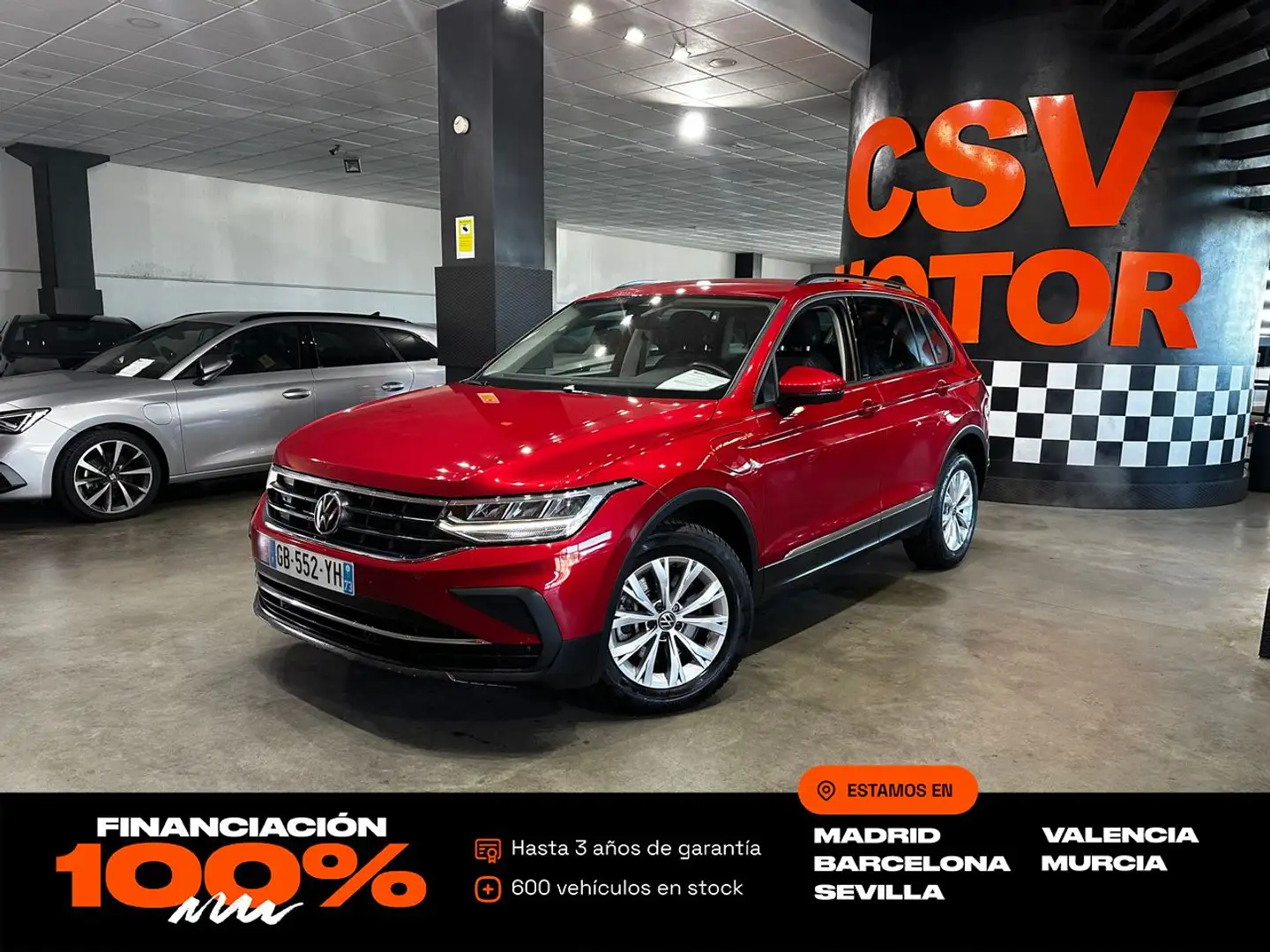 Volkswagen Tiguan Life 1.4 TSI eHybrid 180kW (245CV) DSG Rojo - 1