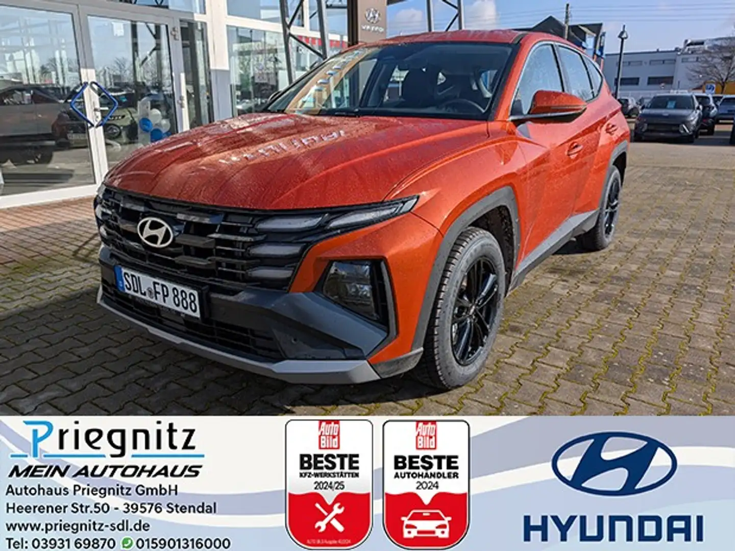 Hyundai TUCSON Comfort 1,6 T-GDI Orange - 1
