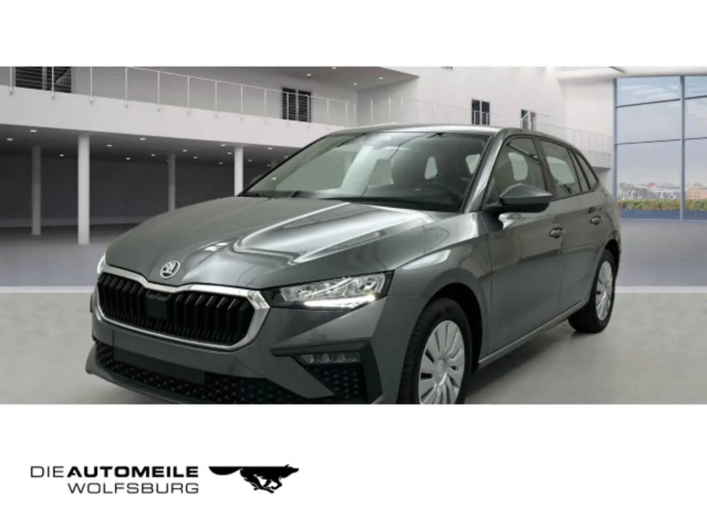 Skoda Scala 1.0TSI DSG Essence VIRTUAL/SITZHZ/KLIMA/PD Gris - 1