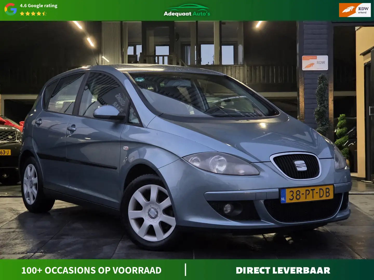 SEAT Altea 1.6 Stylance|Cruise|Camera|PDC|NAP|Climate|2e eig Kék - 1