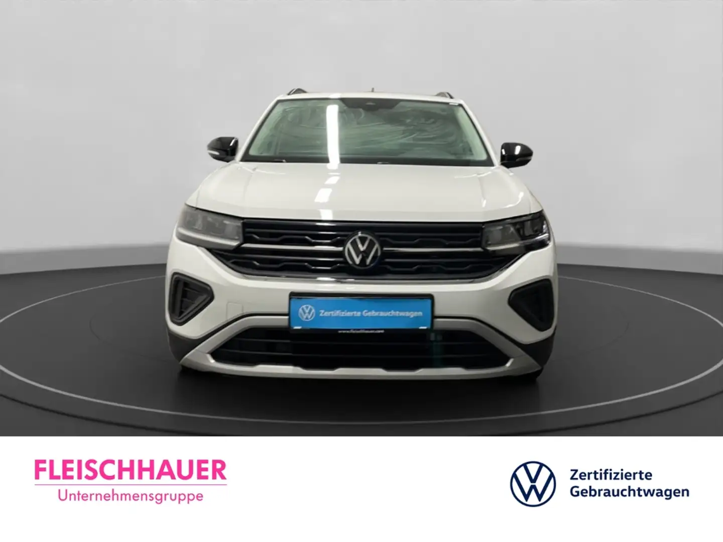 Volkswagen T-Cross 1.0 TSI Goal LED CarPlay Navi Tel.-Vorb. PDCv+h Kl Weiß - 2