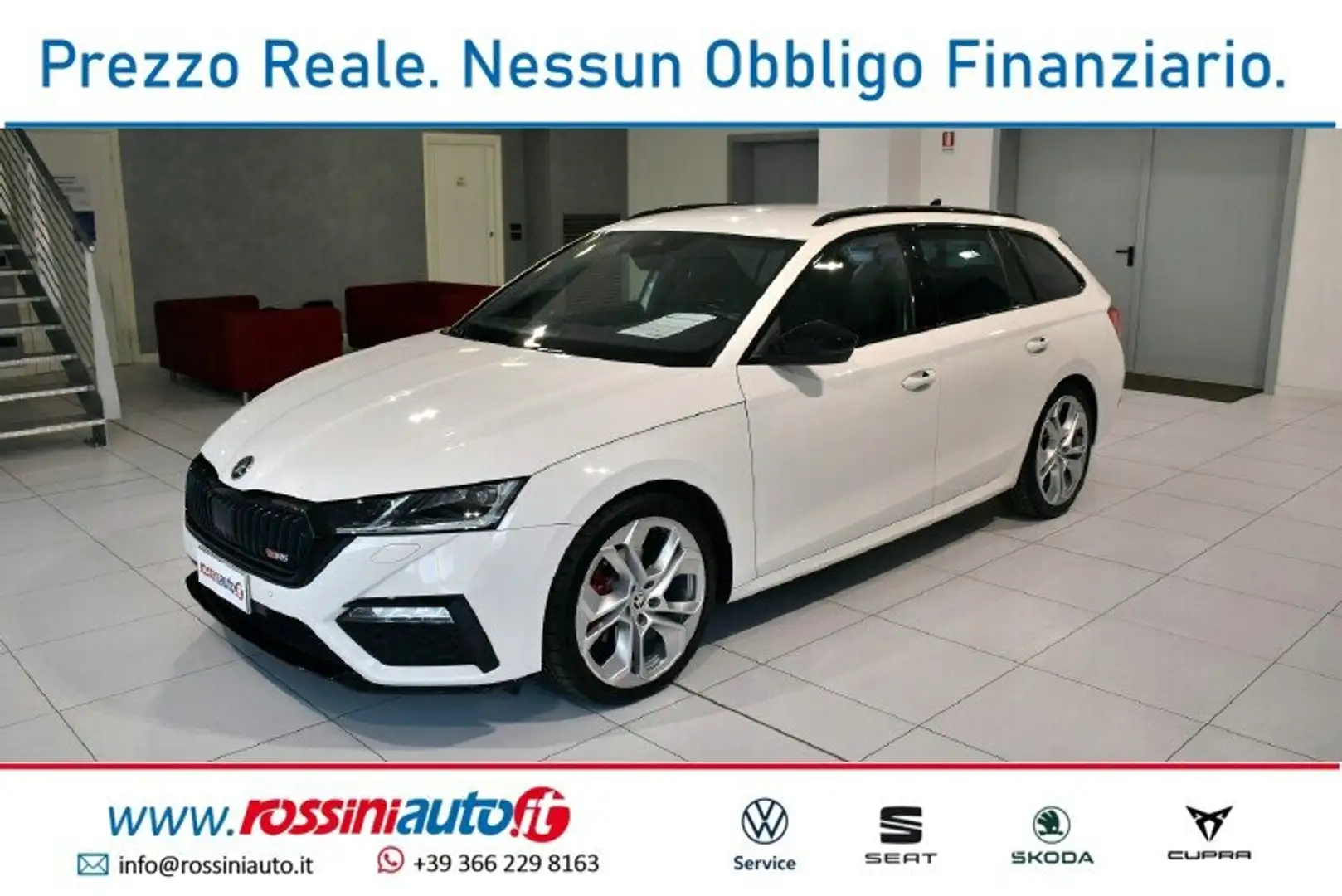 Skoda Octavia WAGON 2.0 TDI 200 CV DSG RS Wit - 1