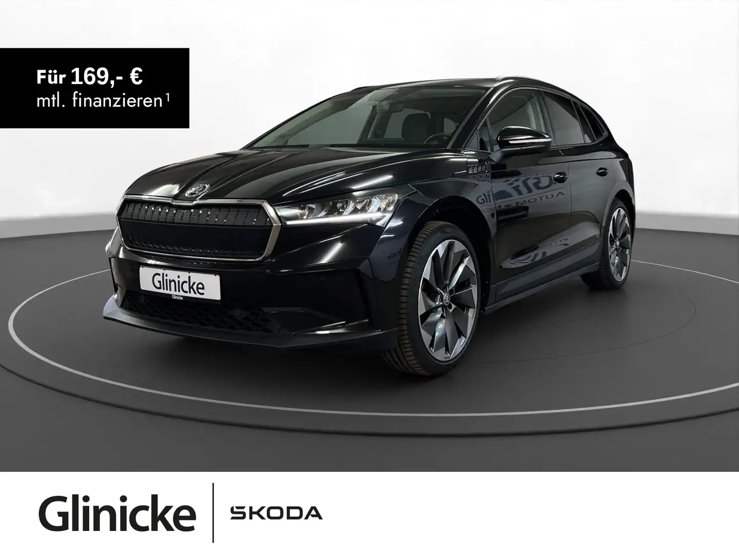 Skoda Enyaq 60 Loft LED LM 21" Navi PDC+RFK Tempomat S Noir - 1