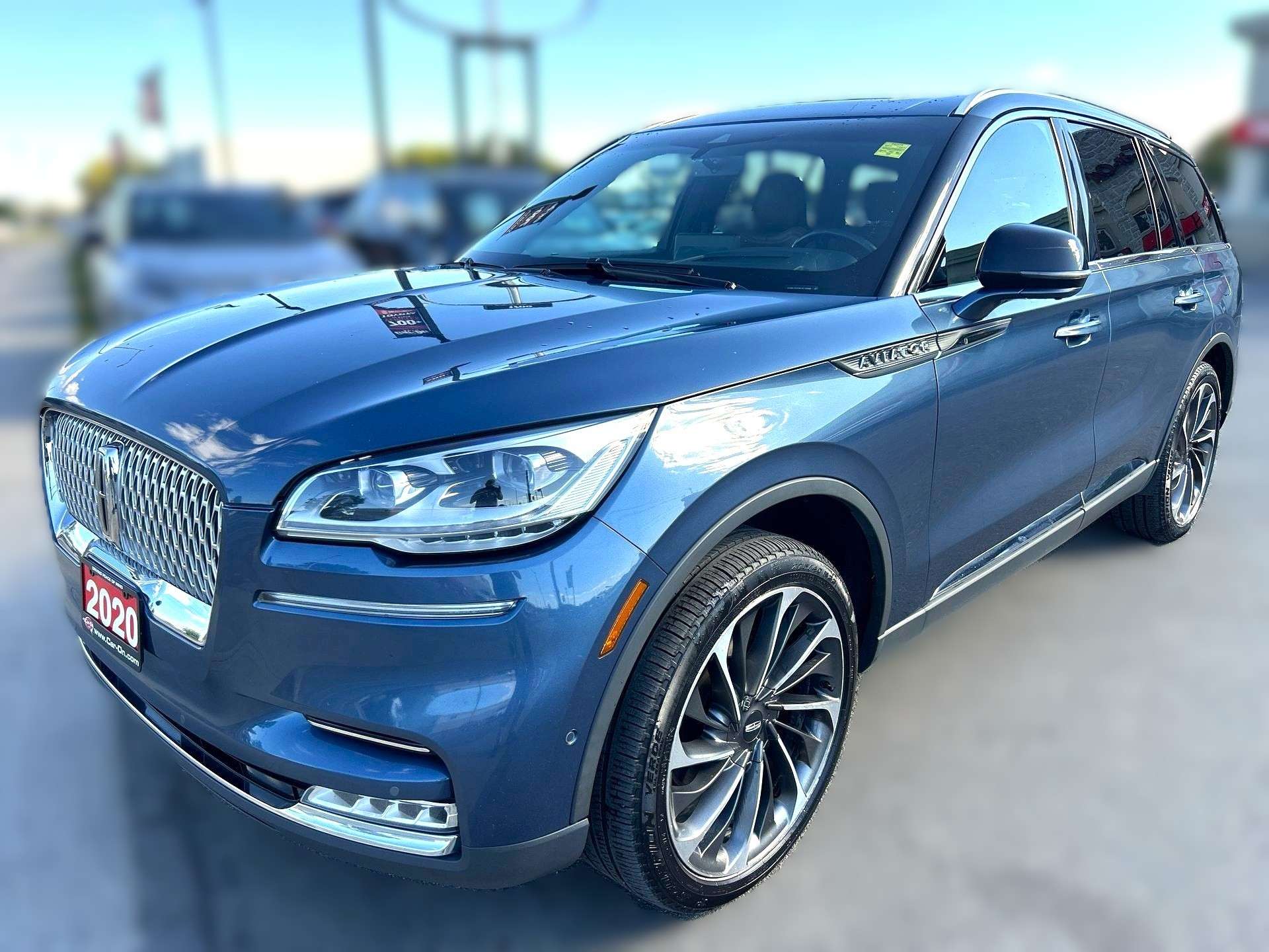 Blue 2020 Lincoln Aviator SUV / Crossover All-Wheel Drive Automatic