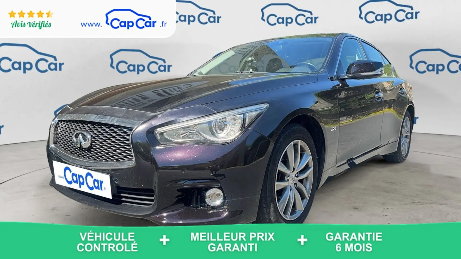 Infiniti Q50 2.2 D 170 BVA7 Premium - Automatique Schwarz - 1