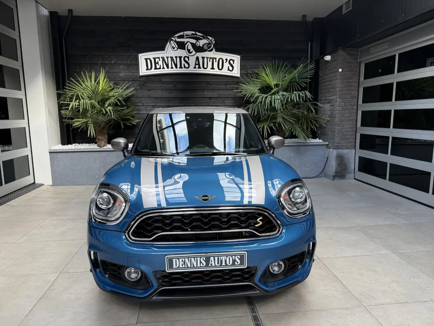 MINI Cooper S Countryman Mini 2.0 ALL4 hybride John Cooper Works Blauw - 2