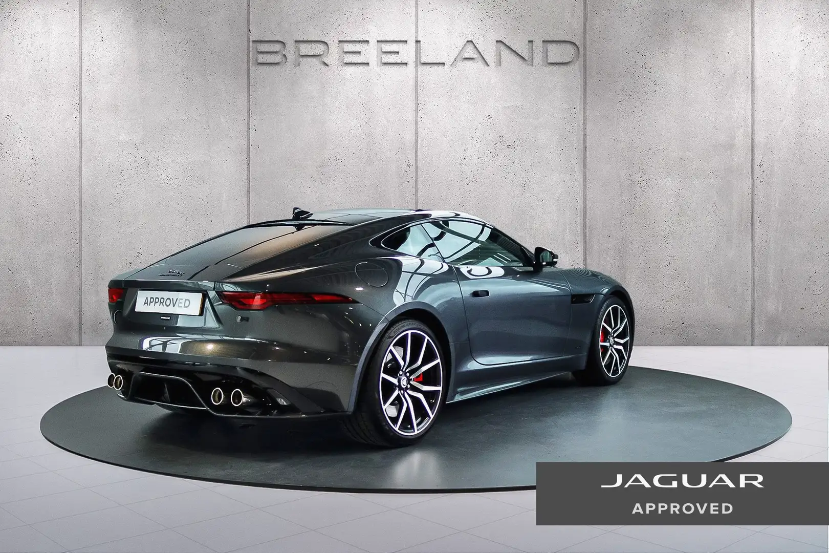 Jaguar F-Type P575 AWD R 75 | Performance stoelen | Panoramadak Grijs - 2