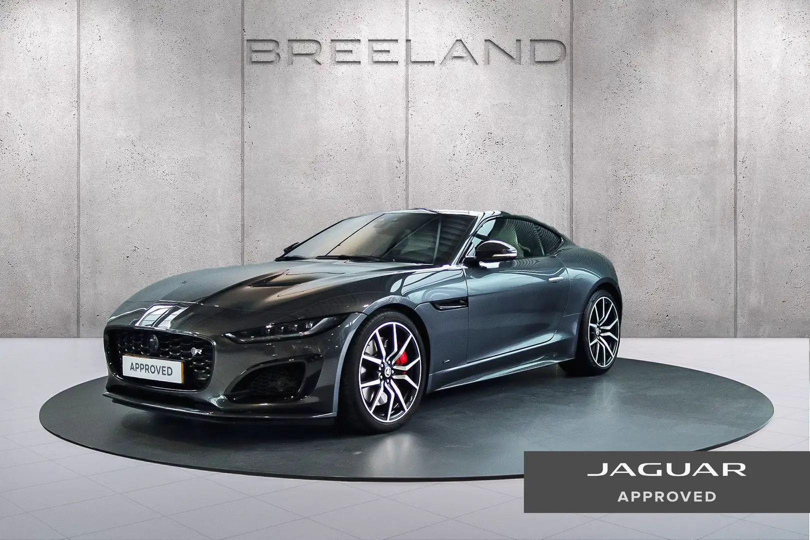 Jaguar F-Type P575 AWD R 75 | Performance stoelen | Panoramadak Grijs - 1