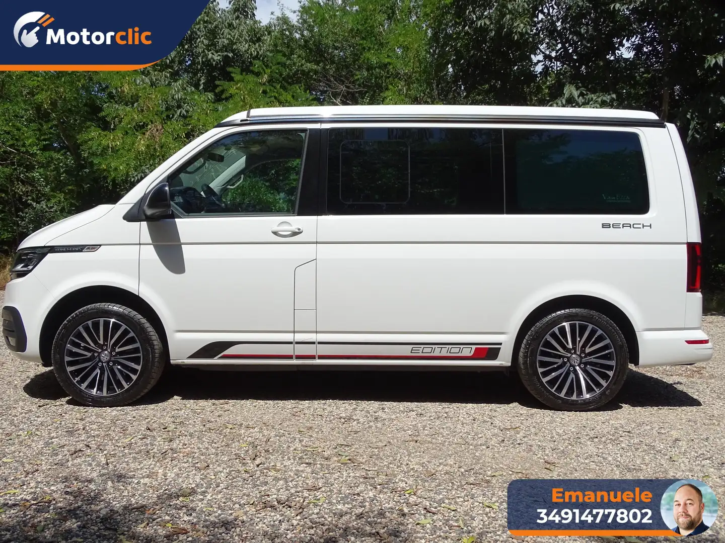 Volkswagen T7 California T6.1 BEACH EDITION Bianco - 2