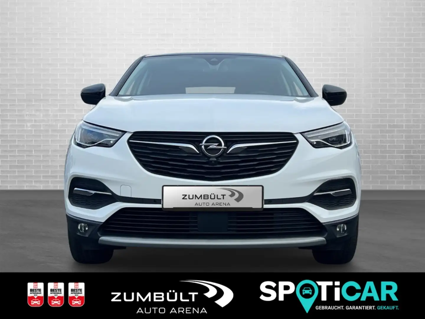 Opel Grandland Ultimate 1.2T +Leder LED Pano eHeckkl 360Kamera Kl Weiß - 2