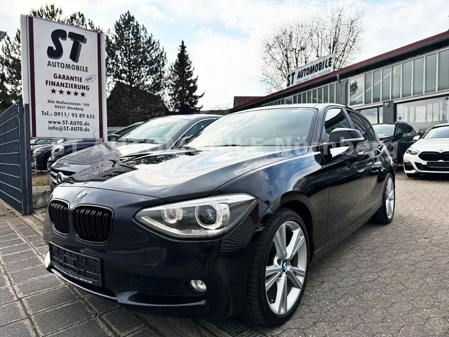 BMW 116 d Lim. AUTOMATIK*5-TÜR*XENON*TEMPOMAT*NAVI* Zwart - 1