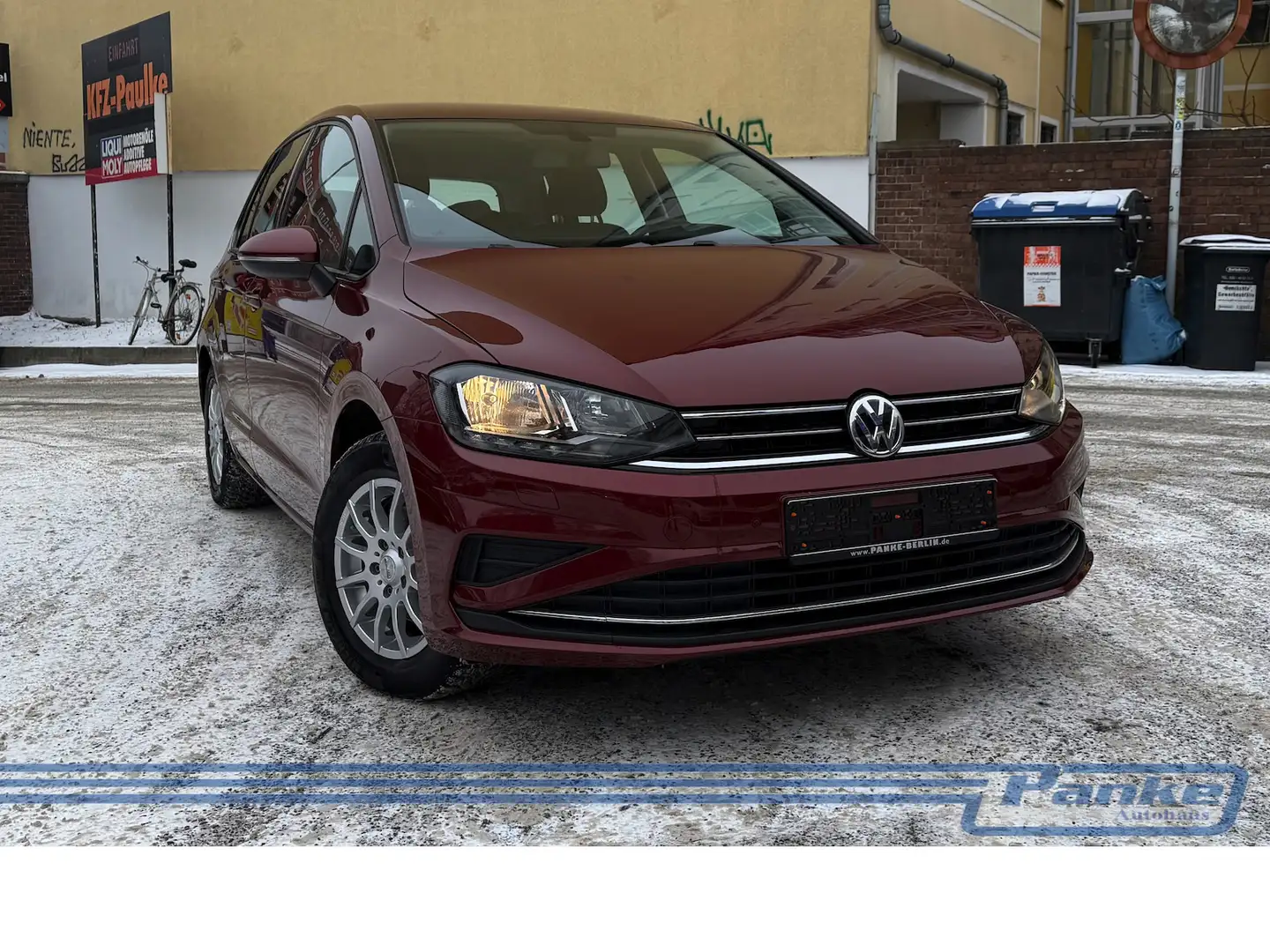 Volkswagen Golf Sportsvan Comfortline 1.0 BMT 81 TSI*CP*SHZ Rouge - 1