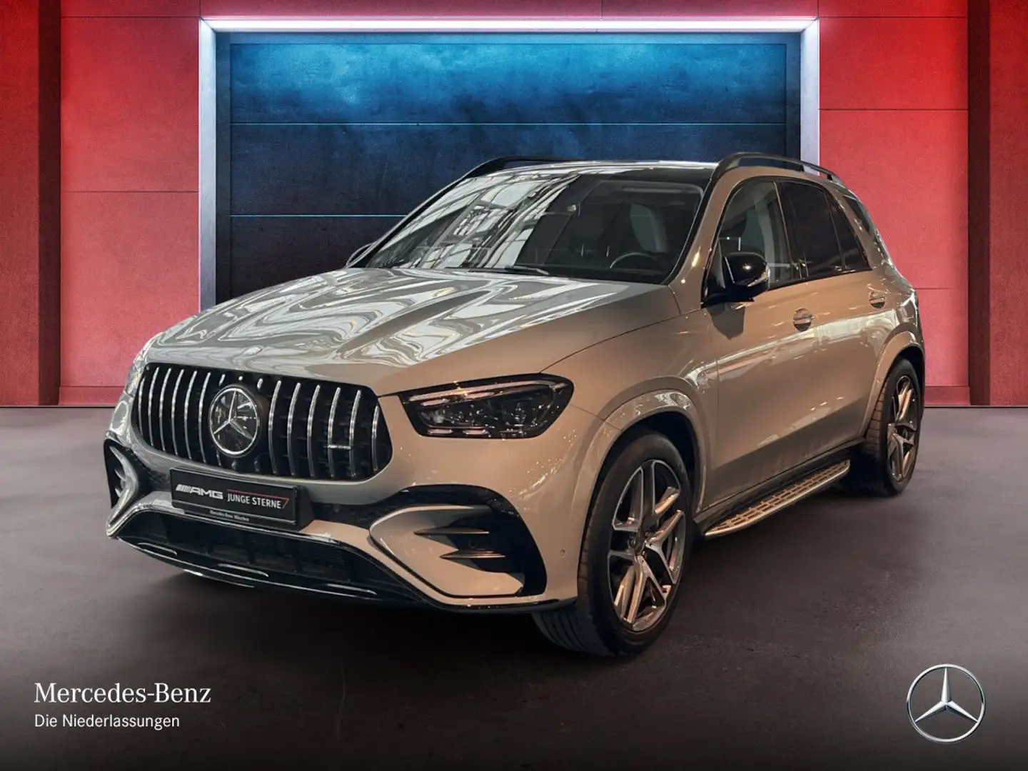 Mercedes-Benz GLE 53 AMG GLE 53 HYBRID 4M NIGHT+PANO+360+AHK+MULTIBEAM+21" Gris - 2