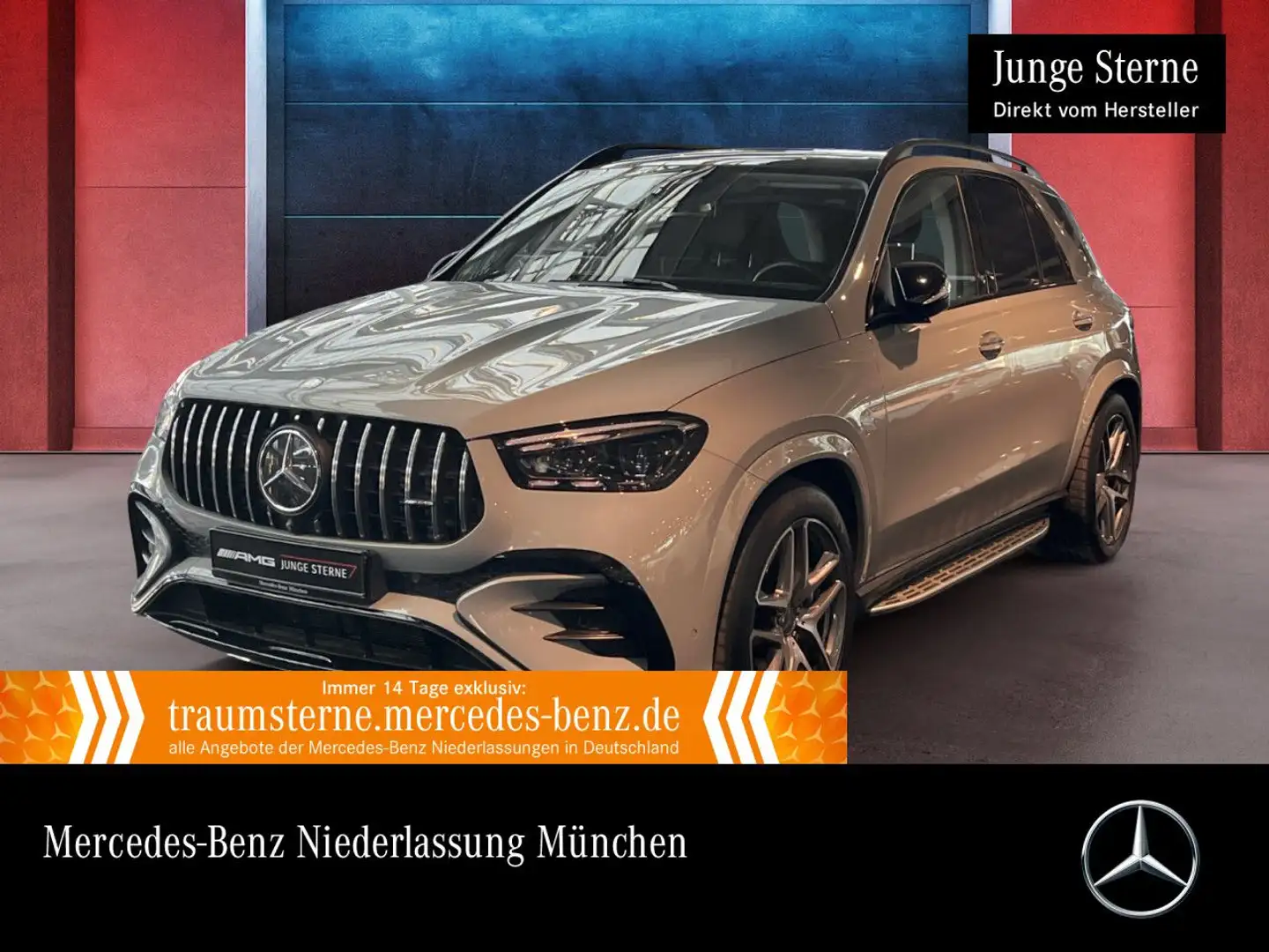 Mercedes-Benz GLE 53 AMG GLE 53 HYBRID 4M NIGHT+PANO+360+AHK+MULTIBEAM+21" Gris - 1