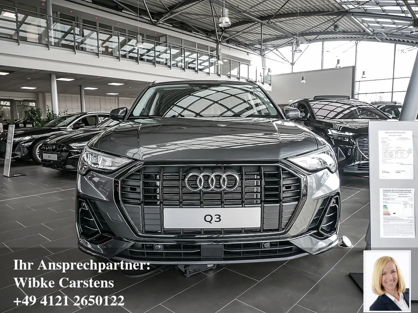 Audi Q3 35 TFSI S line Grau - 2