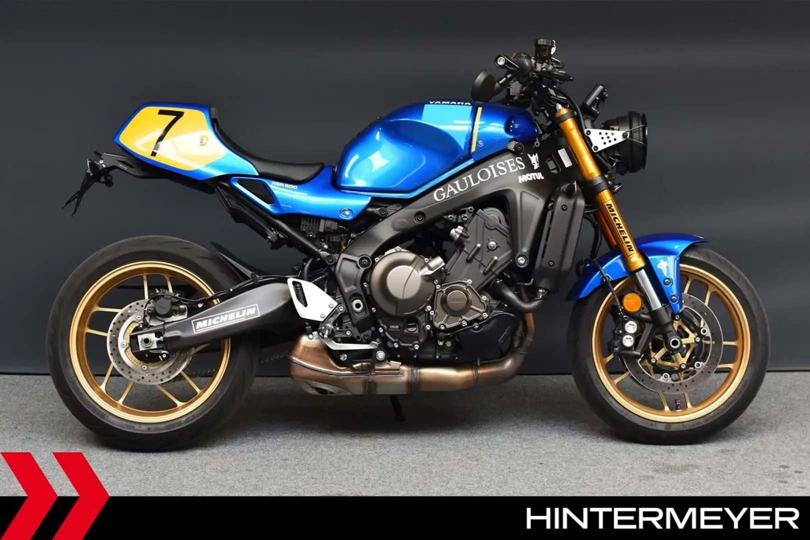 Yamaha XSR 900 ///- 1. HAND Bleu - 1