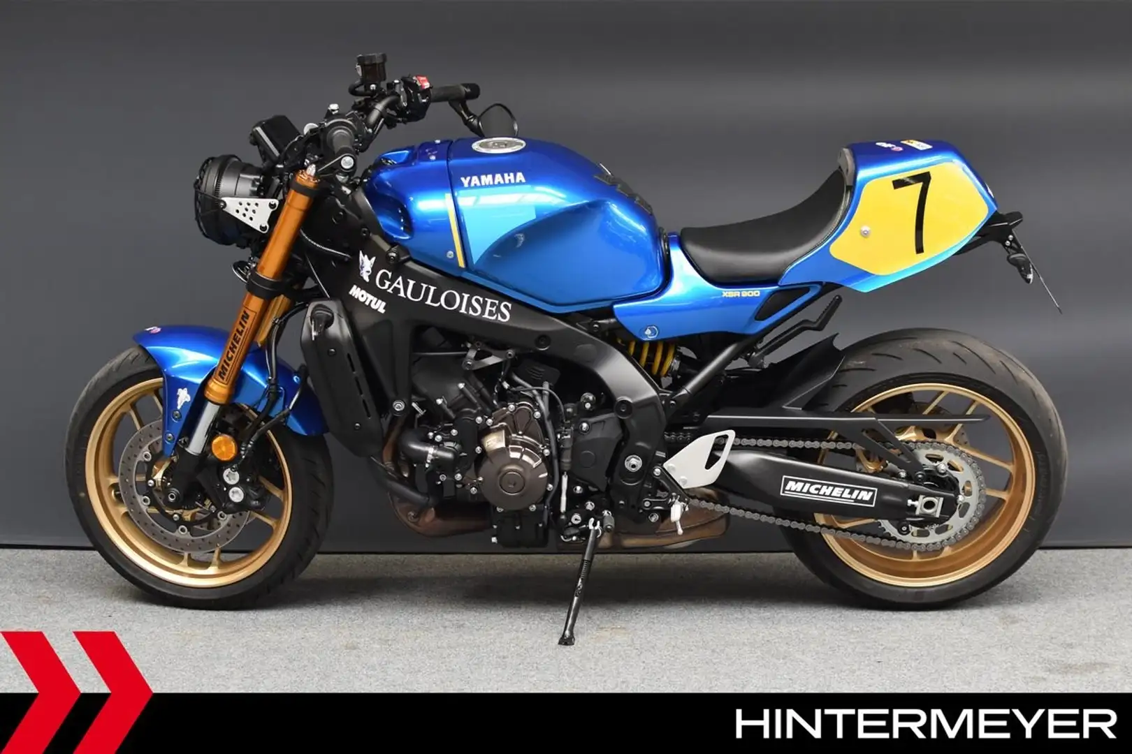 Yamaha XSR 900 ///- 1. HAND Bleu - 2