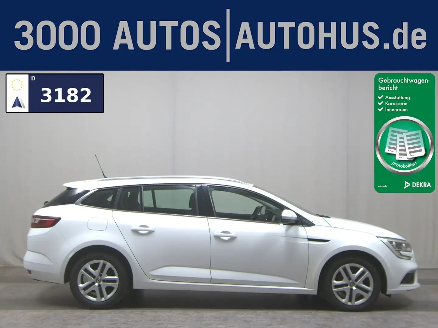 Renault Megane Grandtour 1.5 dCi Business Ed. Navi PDC Blanco - 1