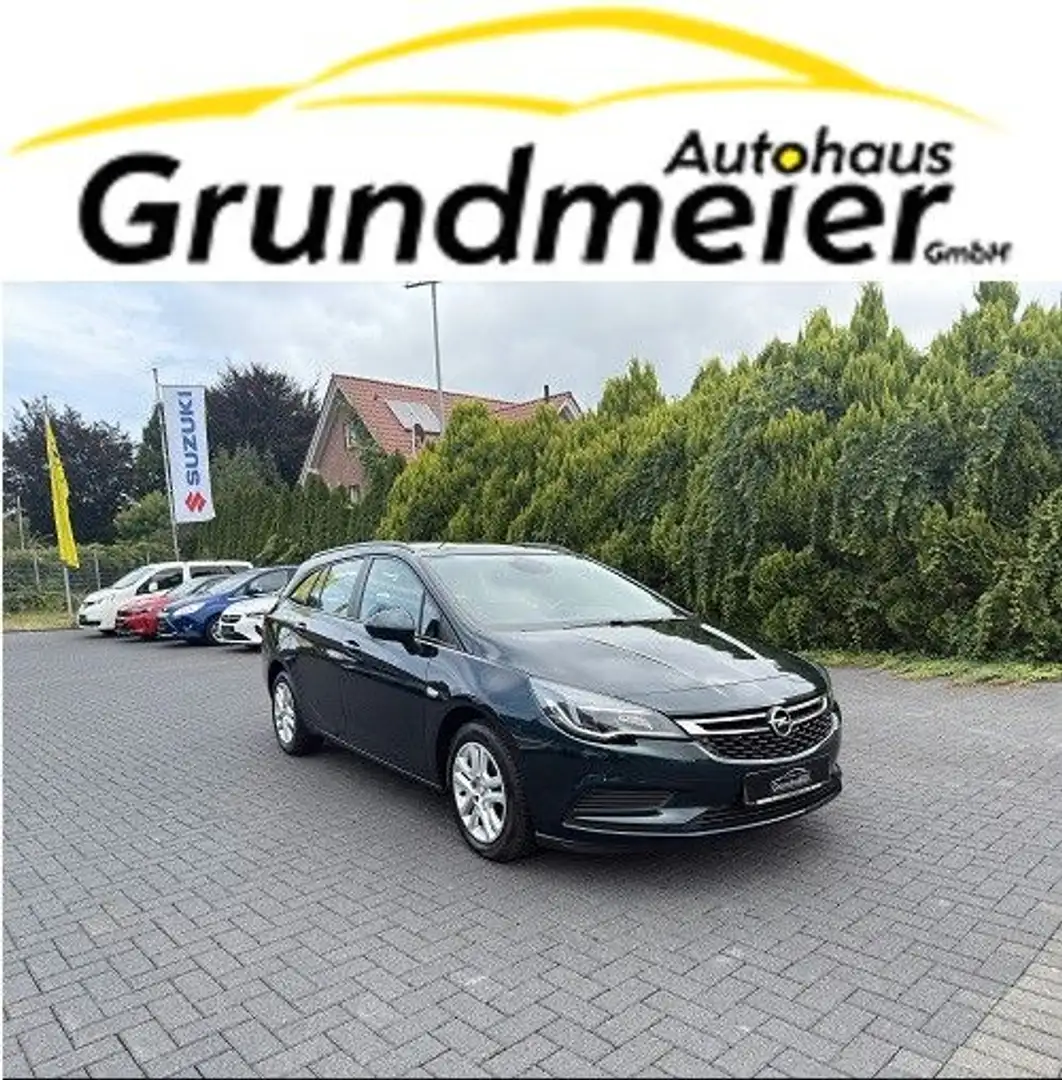 Opel Astra K Sports Tourer Edition /PDC/AHK/Allwetter Grün - 1