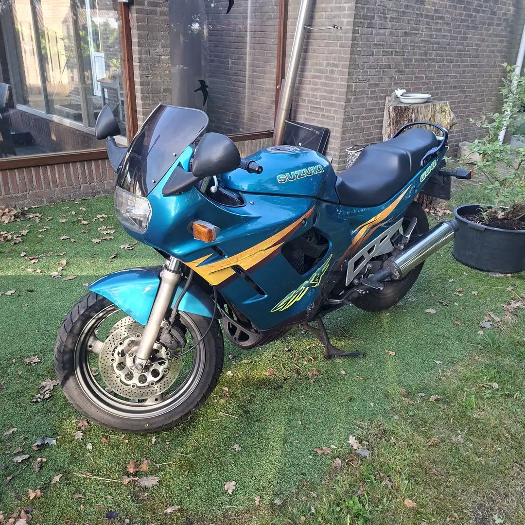 Suzuki GSX 600 F Blauw - 1