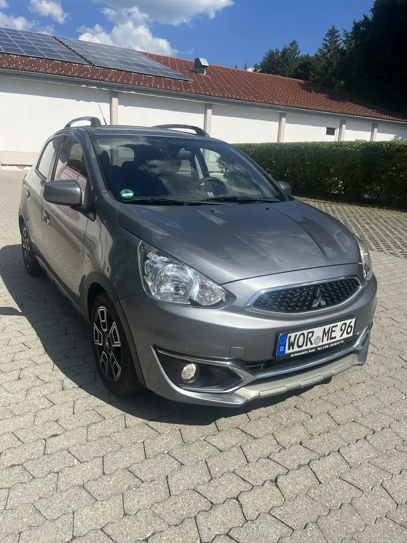 Mitsubishi Space Star TÜV/HU neu,47000km,8-fachb,SH-vorne, 4,2/100km Gri - 1