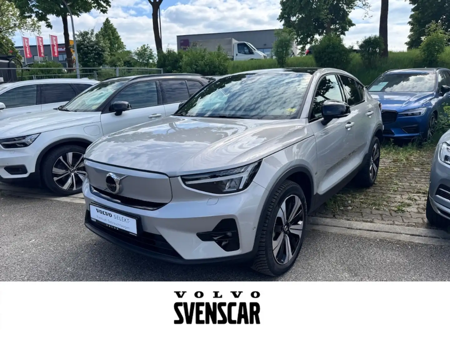 Volvo C40 Ultimate Recharge Pure Electric AWD Twin StandHZG Silber - 1
