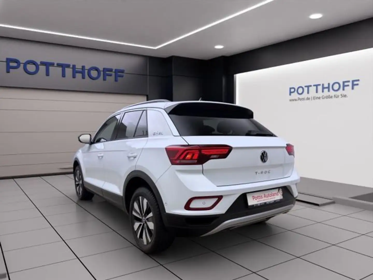 Volkswagen T-Roc 1.0 TSI GOAL NAVI PDC SITZHZG LED Weiß - 2