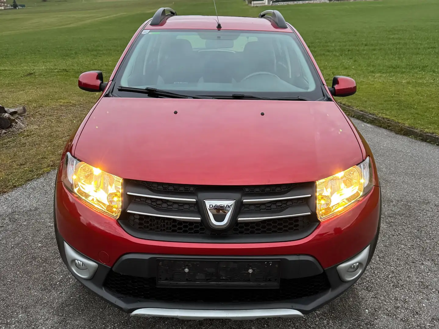 Dacia Sandero Stepway 1,0 - Top-Ausstattung, Pickerl 11/25 NEU. Rot - 2