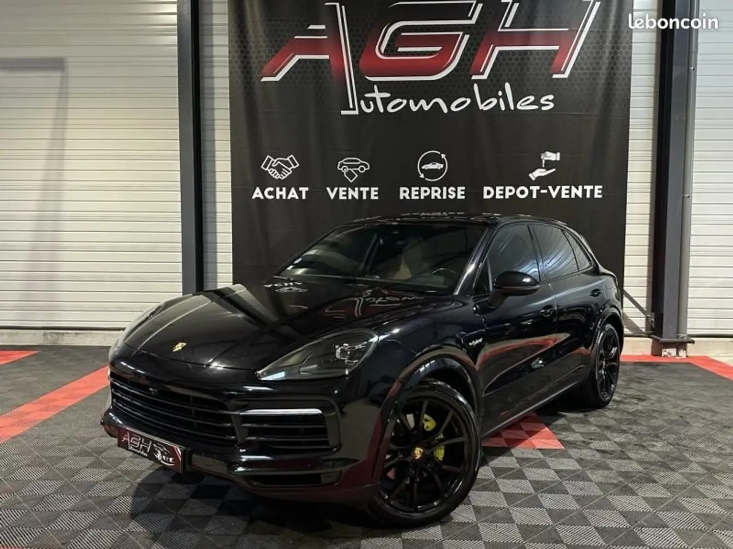 Porsche Cayenne 3.0 V6 462ch E-Hybrid Noir - 1