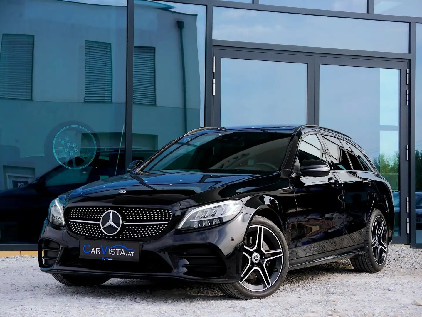 Mercedes-Benz C 220 d AMG Line 4Matic *Widescreen* Negro - 2