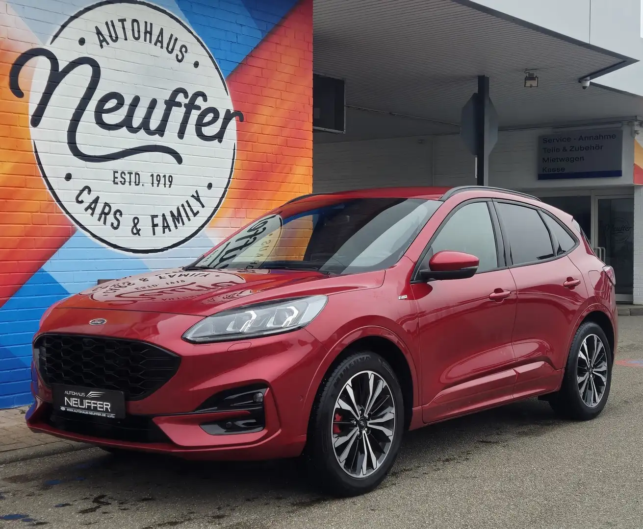 Ford Kuga ST-Line X Head-up-Display/LED/AHK schwenkbar Rood - 1