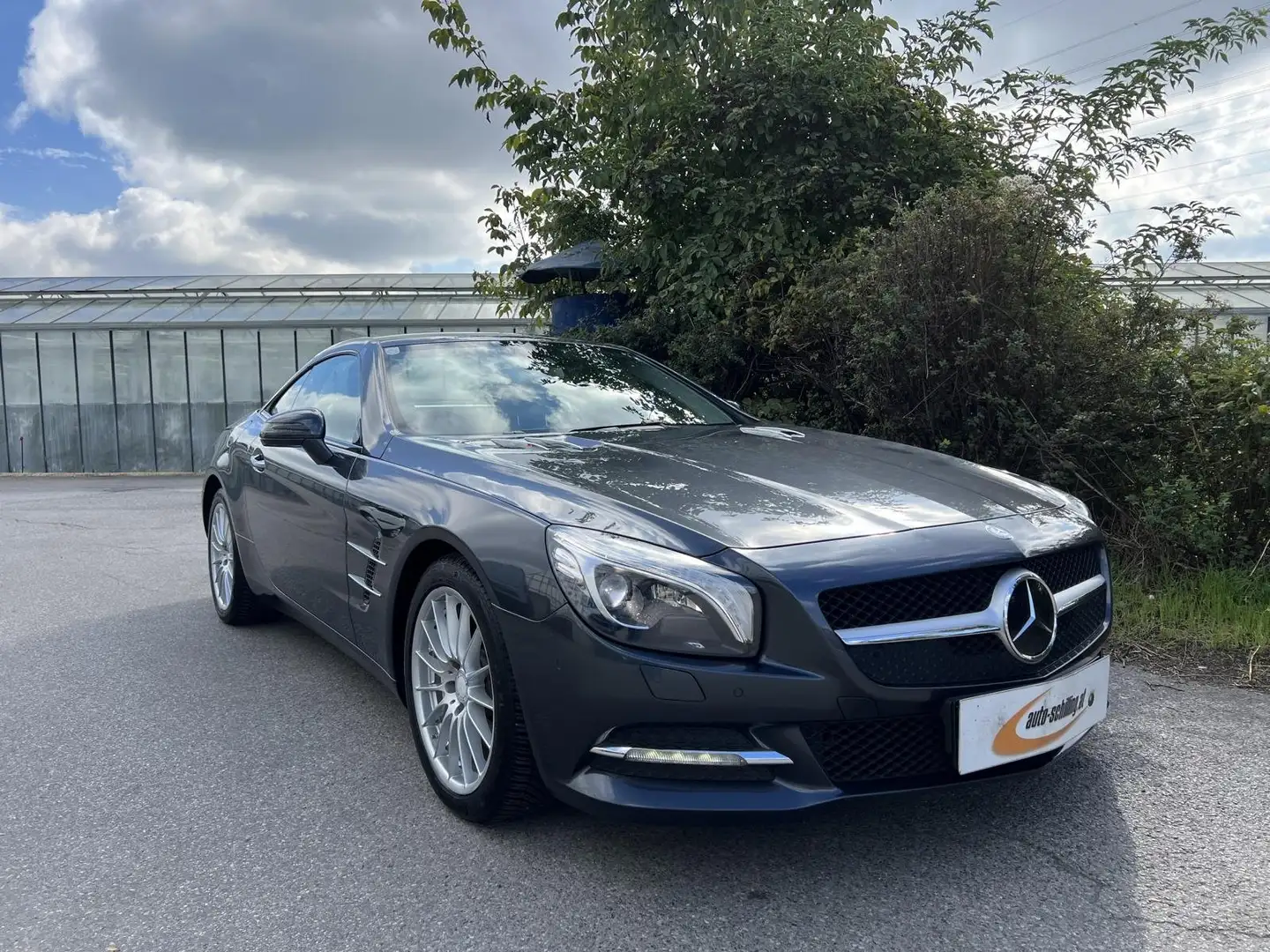 Mercedes-Benz SL 400 SL 400 **Serviceheft** ACC Spurhalte Szhzg Leder Grigio - 1