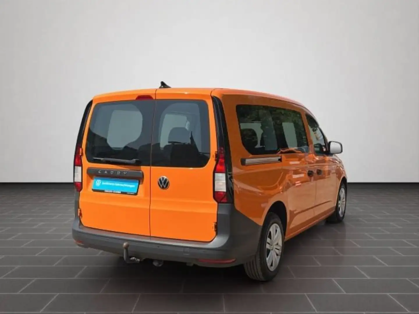 Volkswagen Caddy 5-Sitzer 2.0 TDI AHK LED KLIMA DAB GR Orange - 2