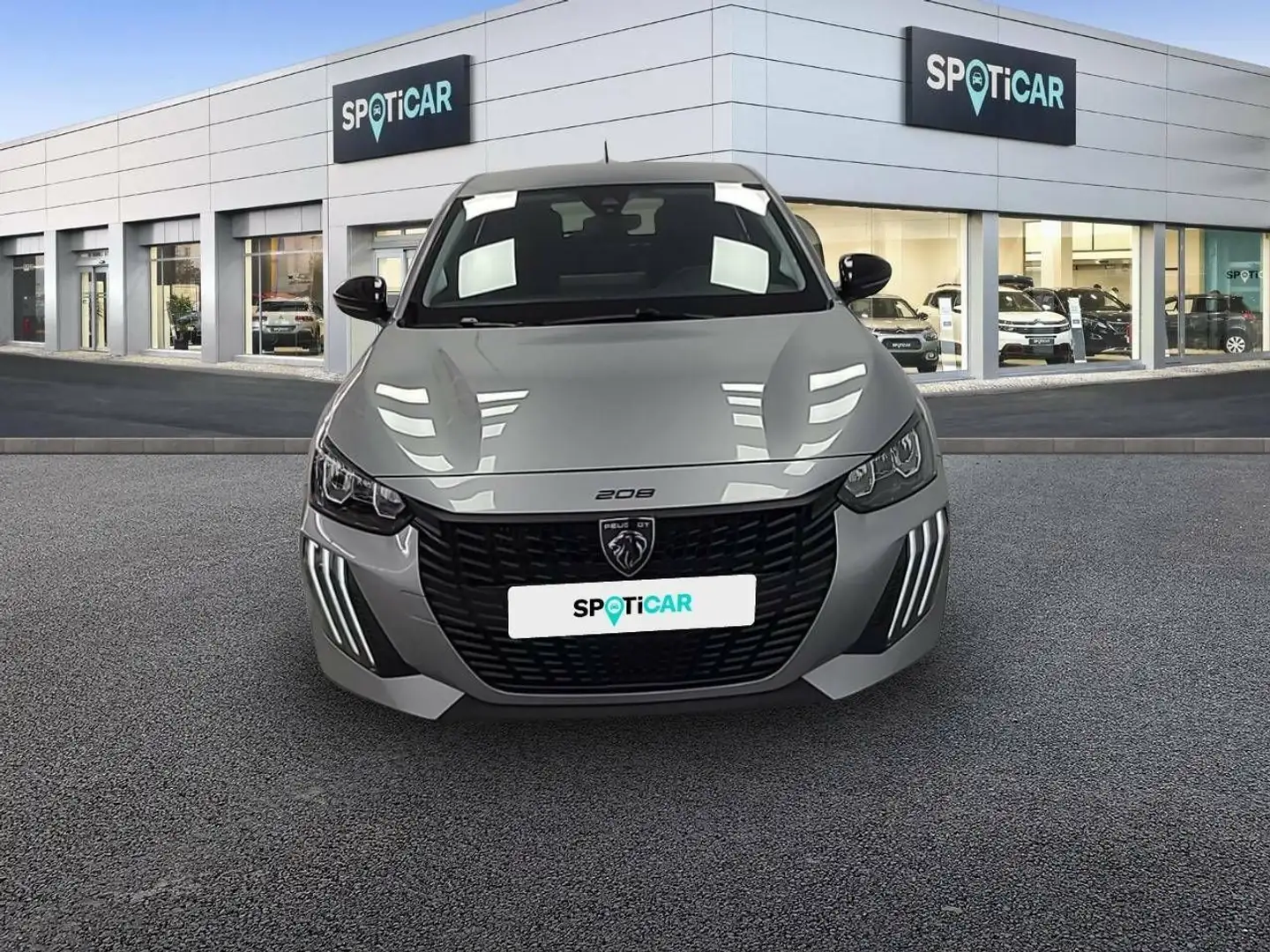 Peugeot 208 1.2 Puretech S&S Active 100 Gris - 2
