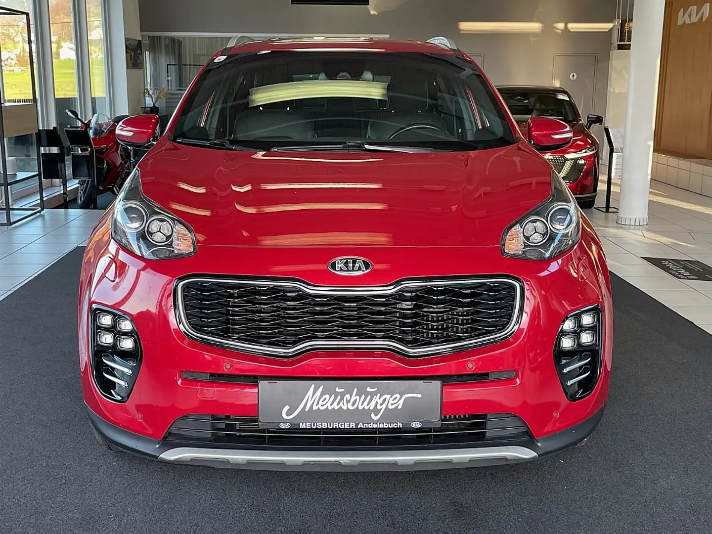 Kia Sportage 1,7 CRDI ISG GT-Line GenX Rot - 2