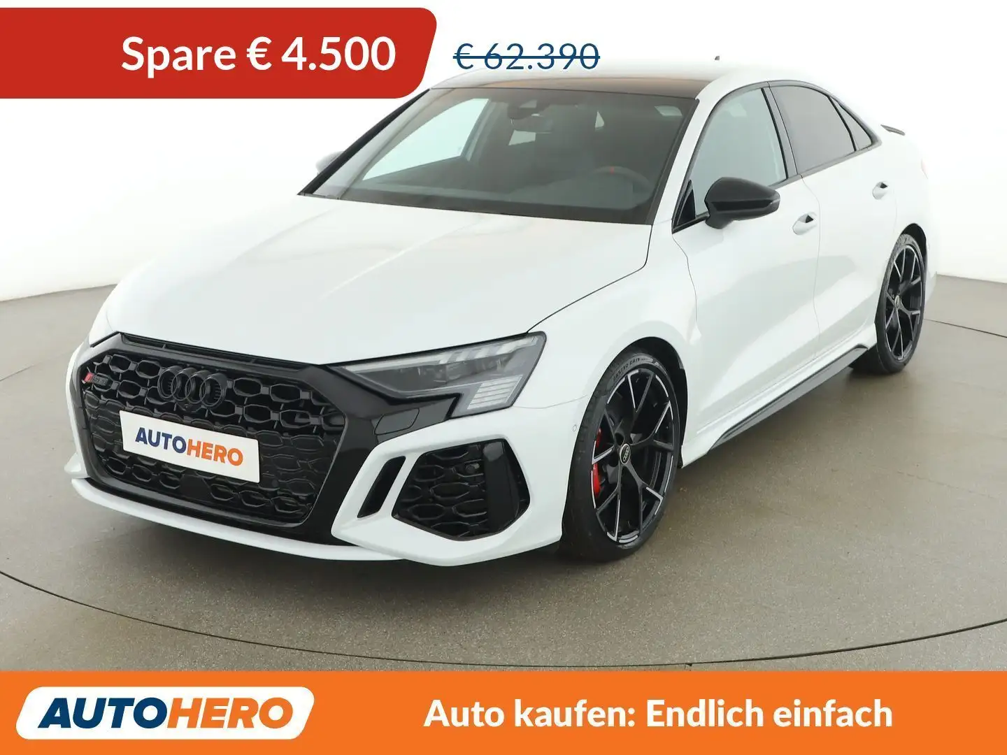 Audi RS3 2.5 TFSI quattro Aut. *LED*ACC*SPUR*CAM*NAVI*B&O* Weiß - 1