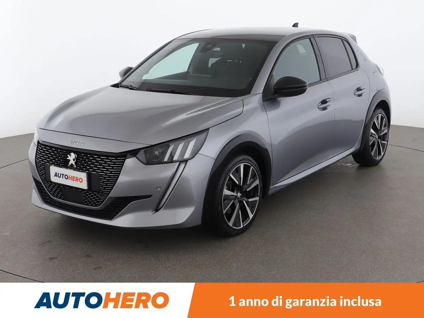 Peugeot 208 1.2 PureTech GT Line 100 CV EAT8 Grigio - 1