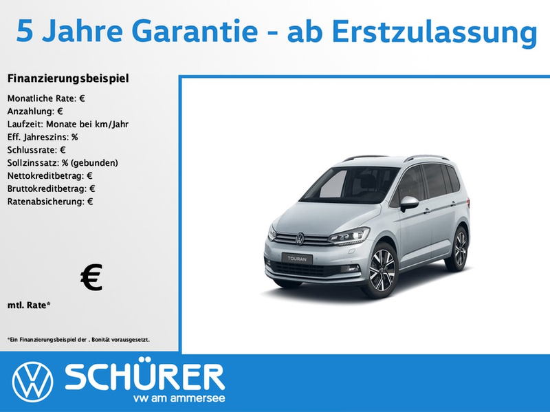 Volkswagen Touran 1.5TSI DSG Highline StdHz AHK Navi Rkam DCC ACC...